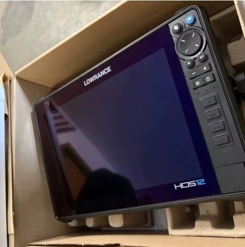 

Новый оригинальный эхолот для живых рыб Lowrance HDS-12 2025 года с активной визуализацией, датчик 3 в 1, крепление на транце, C-MAP Pro Chart