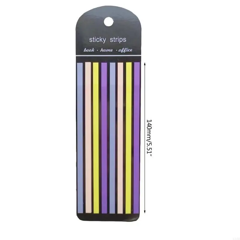  Translucent Sticky Notes Long Page-Markers Sticky Index Tabs for Bookmarks Books
