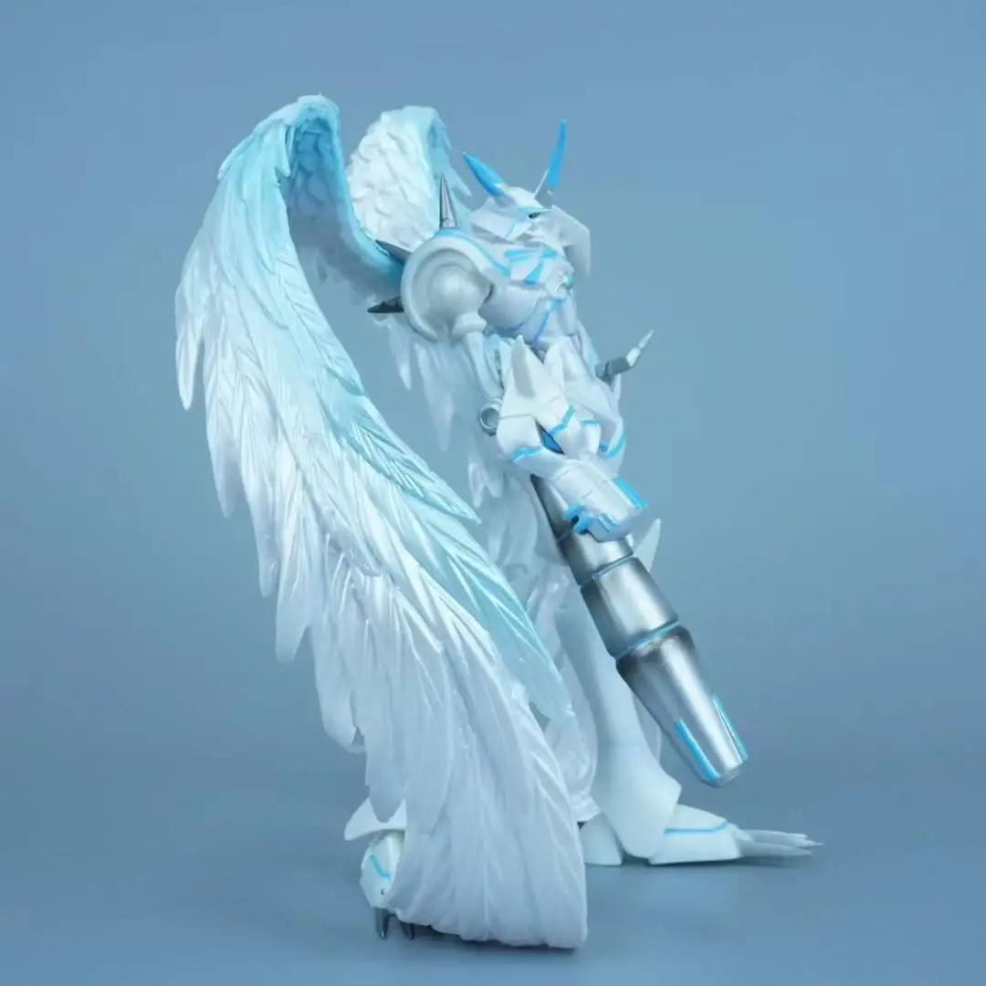 IN STOCK Digimon Adventure Anime Figure Omegamon Figures 20cm Statue Collection Dolls Decoration Model Customized Toys Gift