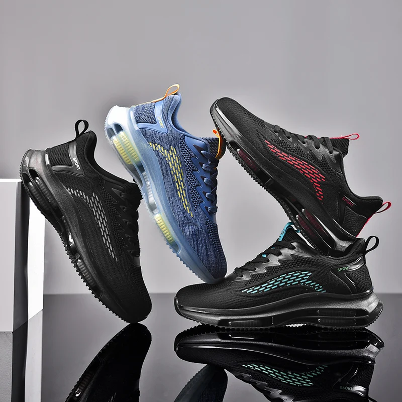 أحذية رياضية عالية الجودة الذكور الاتجاه الأحمر منصة حذاء كرة السلة الرجال عادية الأبيض رياضة المشي أحذية رياضية الرجال المدرب 2025