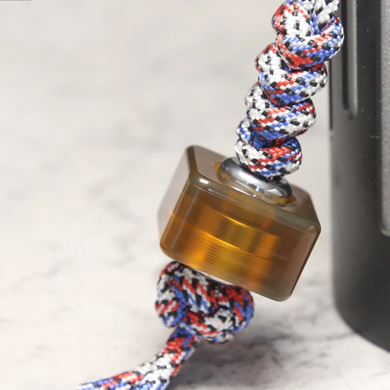 Platz Pei Fidget Spinner Dekompression Spielzeug Hand Spinner Fidget Spielzeug Regenschirm Seil EDC Paracord Zubehör Erwachsene Geschenke