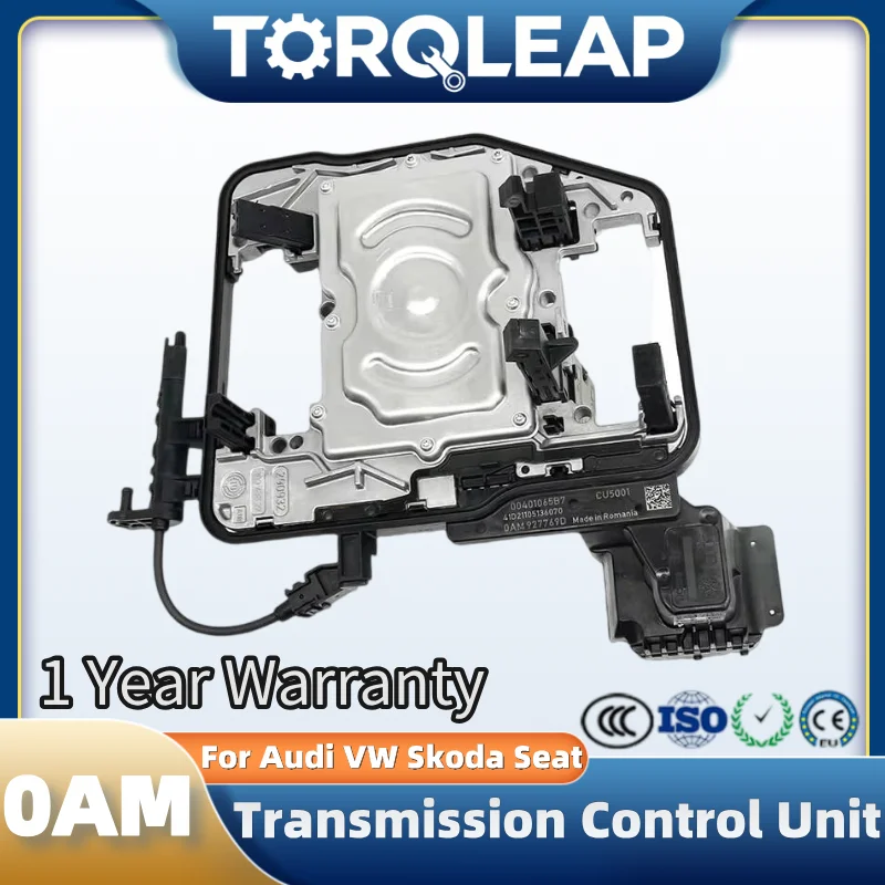For Audi VW Skoda 7-Speed DSG7 Tested Original 0AM DQ200 OAM Transmission Control Unit 0AM927769D Provide Vin, Free Programming