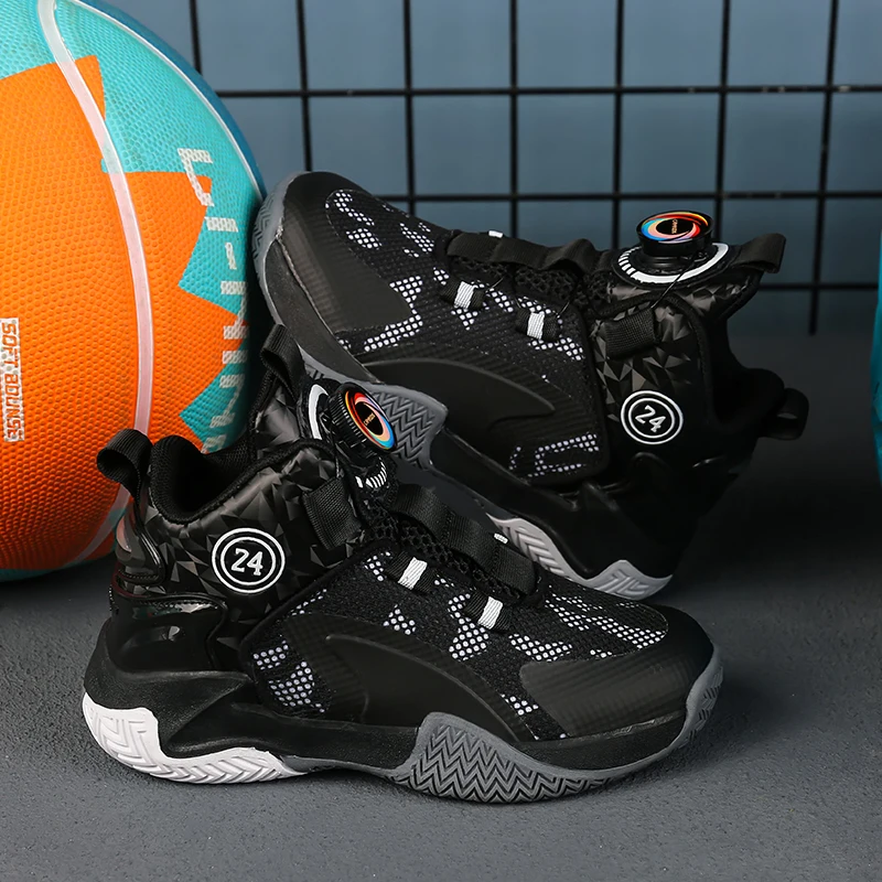 High-Quality Breathable Casual Basketball Shoes for Boys Fashionable Children's Footwear for Comfort And Style