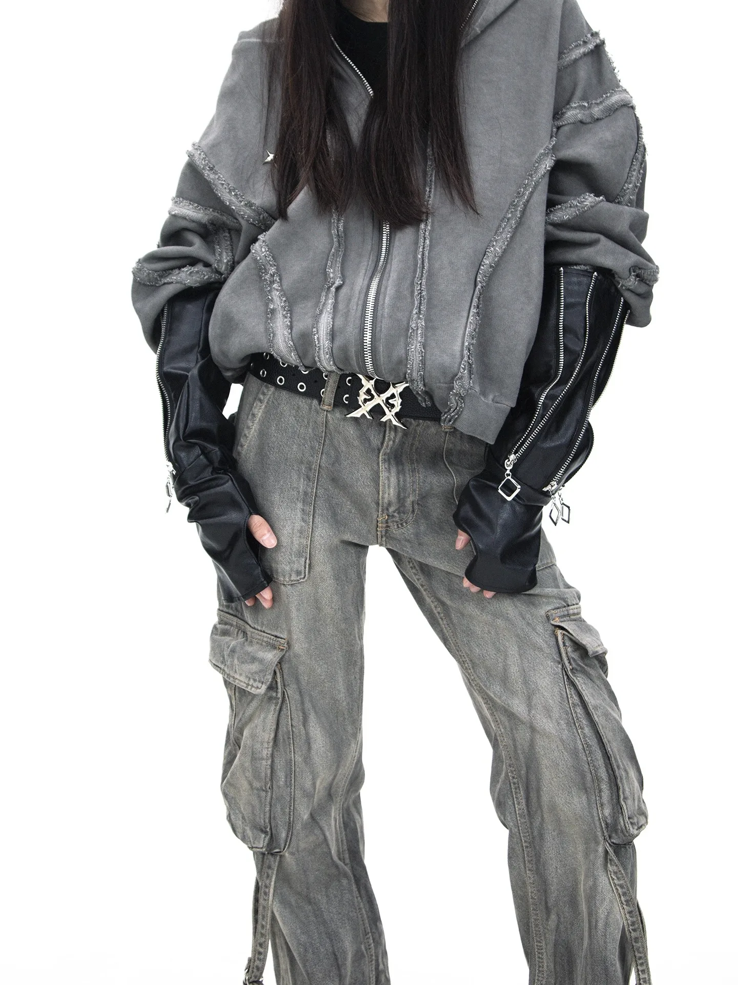 Women's Fashion PU Leather Zip - Formal Glove Leather 评论和价格