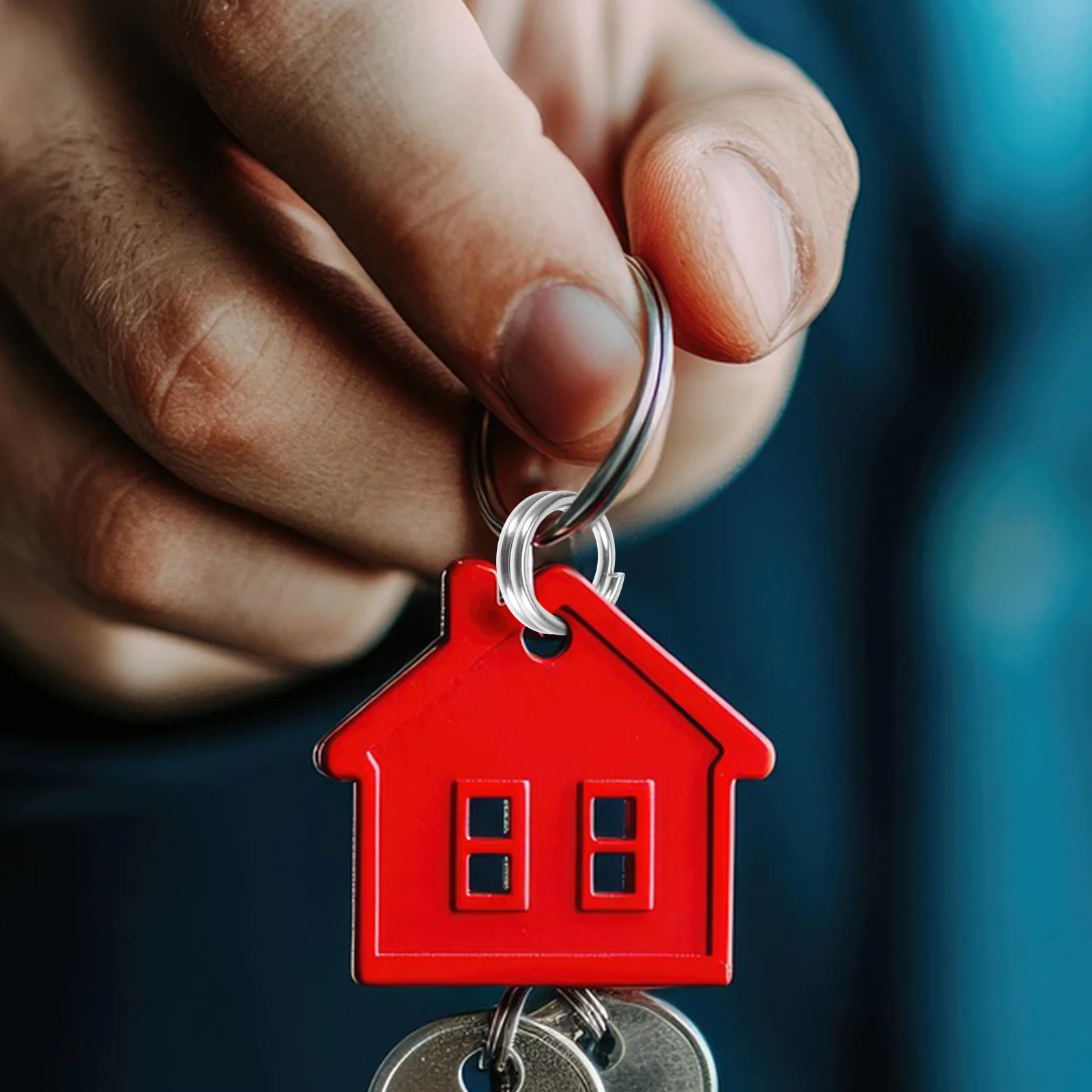 

500pcs Stainless Steel Split 10Mm Heavy Duty Connectors For Diy Jewelry Making Crafts Keychain Rings Dog Leashes Clasps Jump