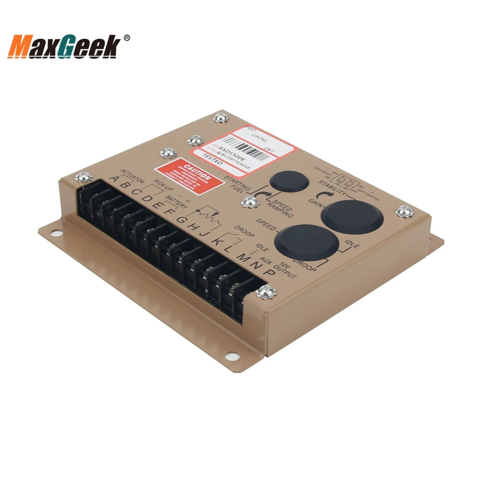 Imagem -03 - Maxgeek-gerador Diesel Governador Adc120 Atuador Elétrico 12v Esd5500e Controlador de Velocidade 3034572 Sensor