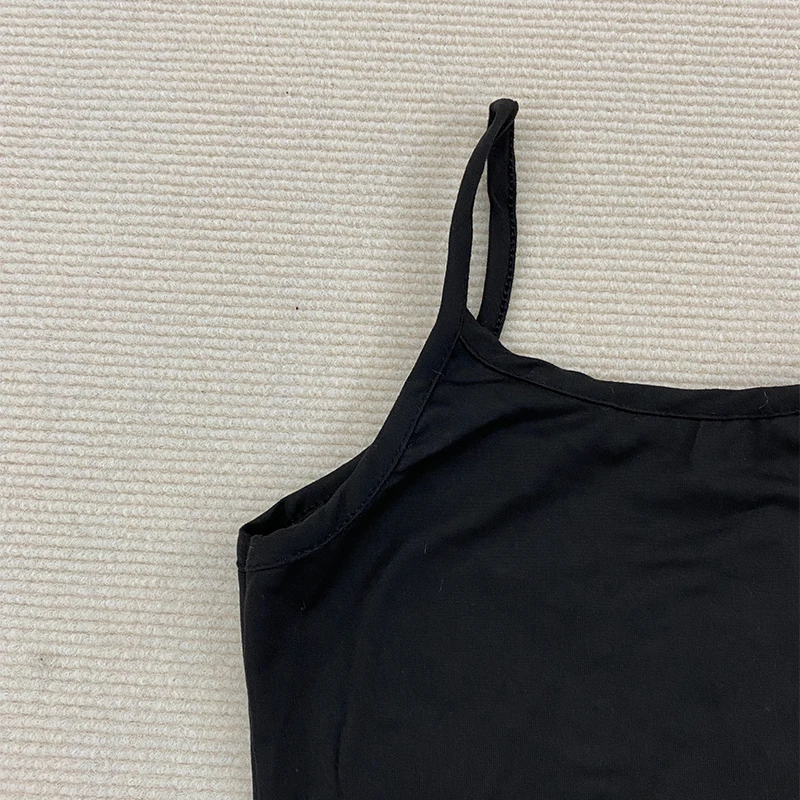 الكورية الصيف الشارع سترة دون أكمام عادية الطازجة حمالة الدبابات المرأة Harajuku بلون بلوزة قصيرة Y2k الملابس الرجعية #6