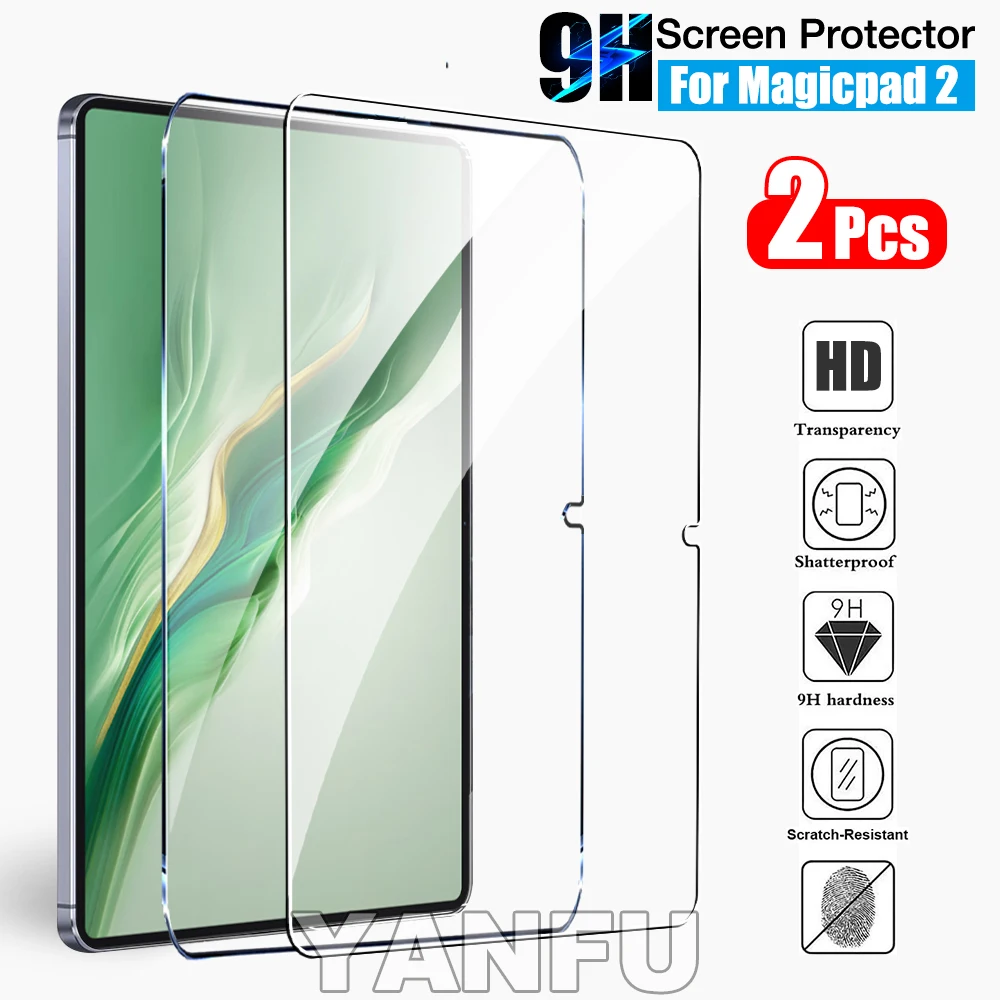 2PCS Tempered Glass for Honor Magicpad 2 2024 12.3 inch Screen Protector for magicpad 2 honor Film
