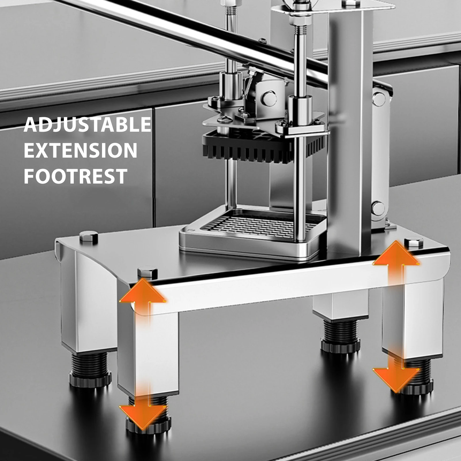 ステンレス鋼 7/10/14 ミリメートルブレード商業野菜果物ヘビーデューティプロフェッショナル食品ダイサーフレンチフライカッターオニオンスライサー