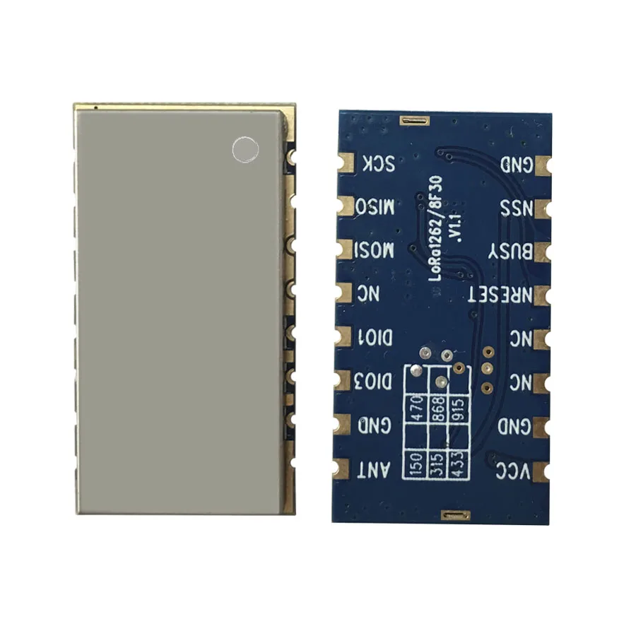 2 stk/partij lora1262f30 315mhz sx1262 33dbm-148dbm tcxo hoge gevoeligheid lage stroom 2w spi port lora module