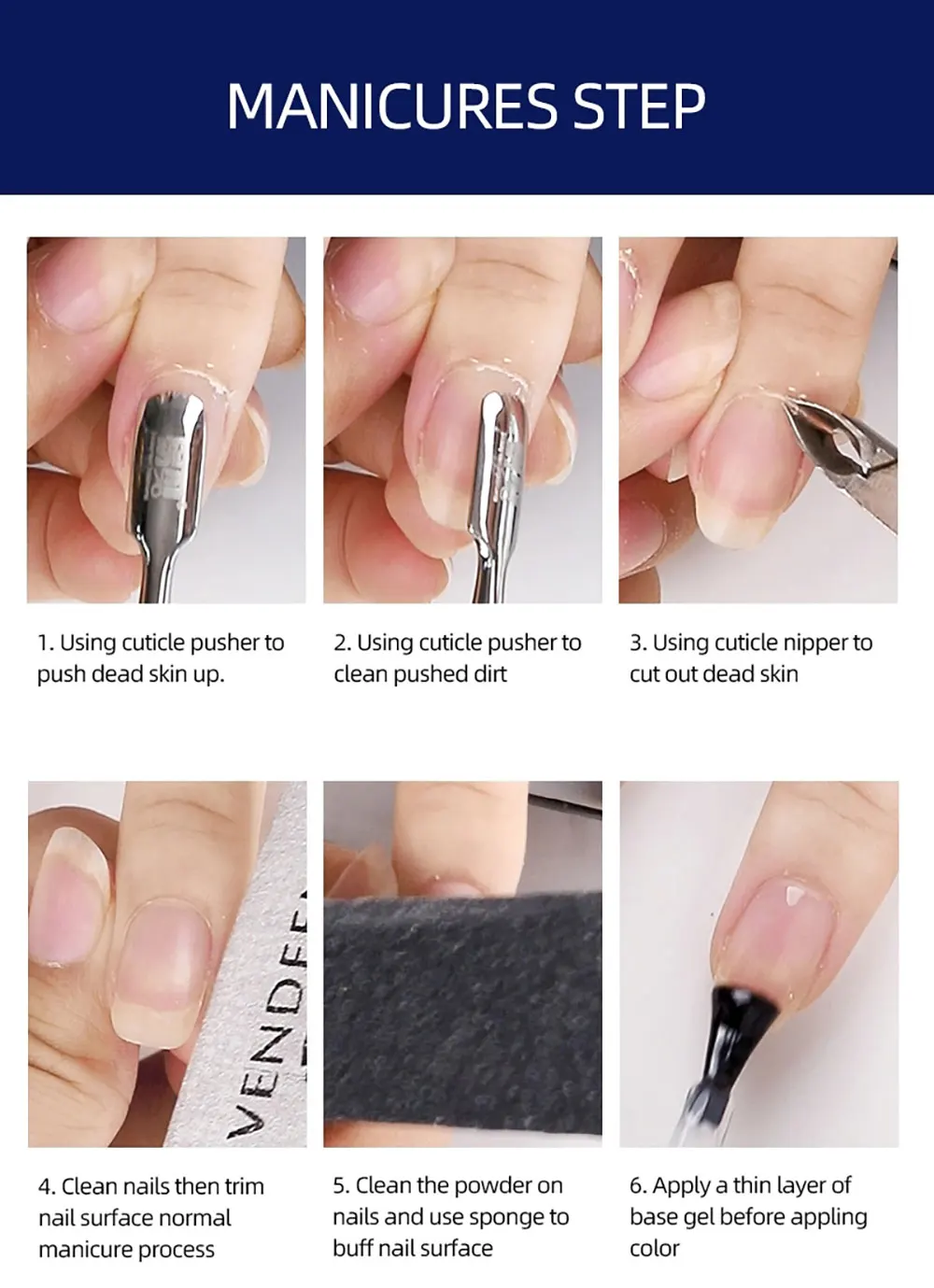 Vendeeni 9 Farben/Set Gel-Nagellack Semi-Permanent UV Soak-Off Gel-Lack Kirschrot Dunkle Beeren Weinrot Gel-Lack mit Display – Detail 10