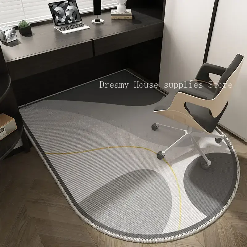 Luxury Computer Chair Mat Study Tables Floor Carpet Non-slip Modern Rugs for Bedroom Home Decoration Hall Doorway Mats Alfombras