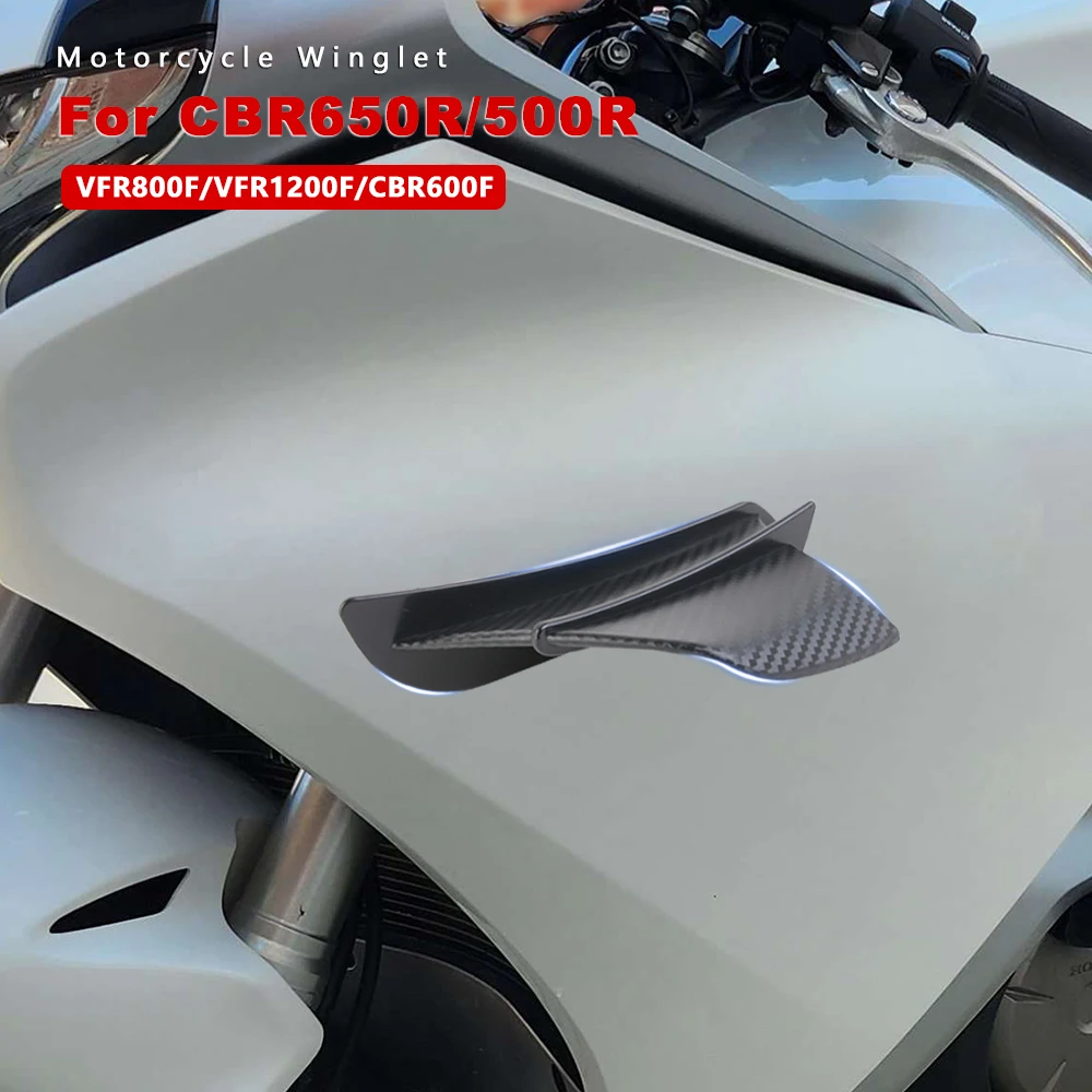 

Motorcycle Winglet ABS Plastic Wing Spoiler for Honda CBR650R CBR650F CBR1000RR CBR600RR VFR800 CBR500R CBR250R Accessories