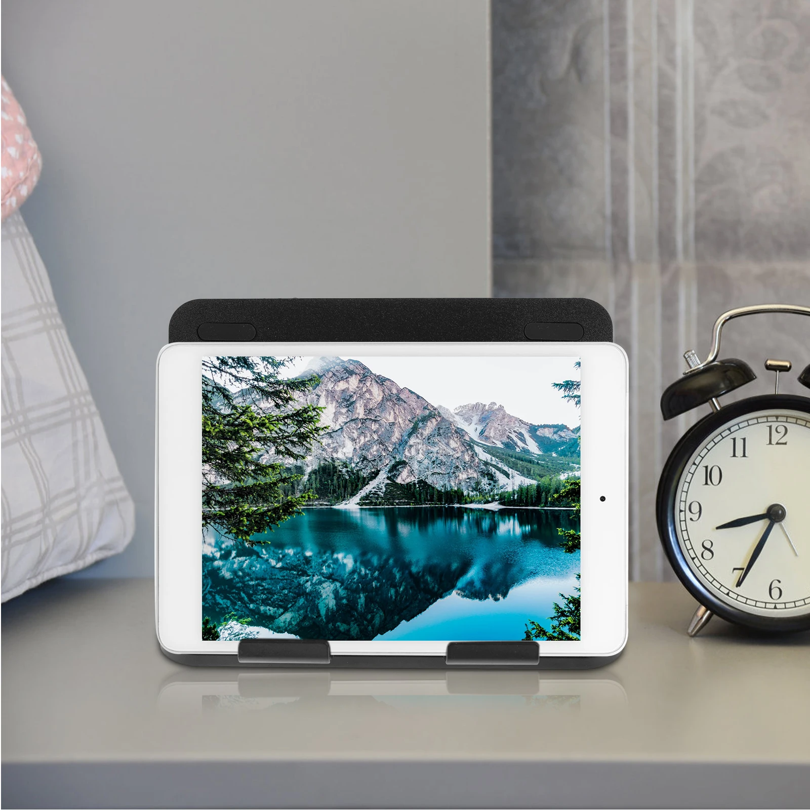 

Adjustable Tablet Holder Abs Foldable Phone Stand Compact Office Mobile Stand Desktop Accessories Portable Holder For Bedroom