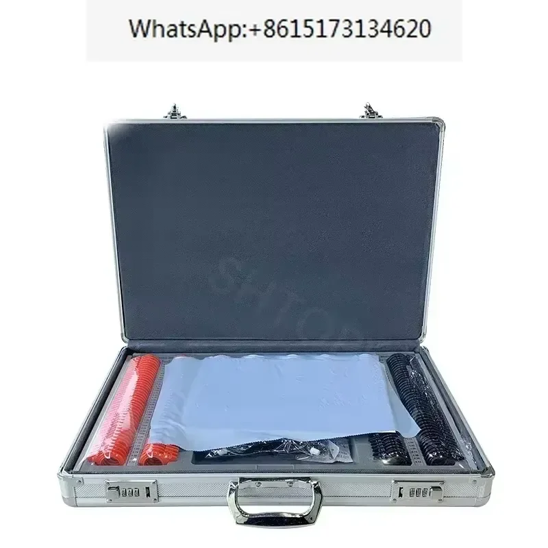 Plastic Wheel Test Lens Set Aluminum Leather Optical Frame High Quality Optometry Equipment Eye Examination