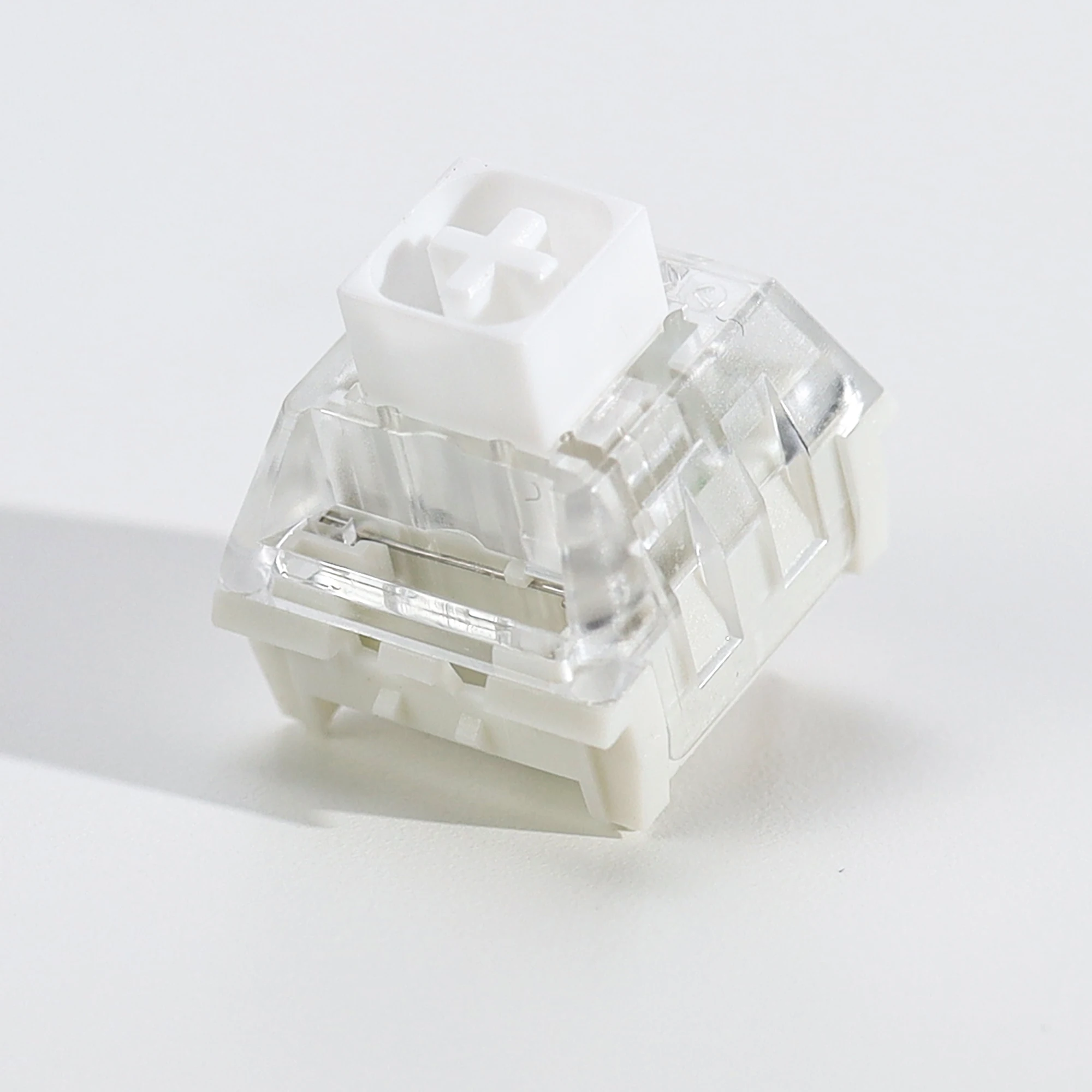 KBDiy & Kailh Box White Switch Mechanische Tastaturschalter, 3-Pin 45gf Clicky vorgeschmierte wasserdichte Gaming-Tastaturschalter – Detail 7