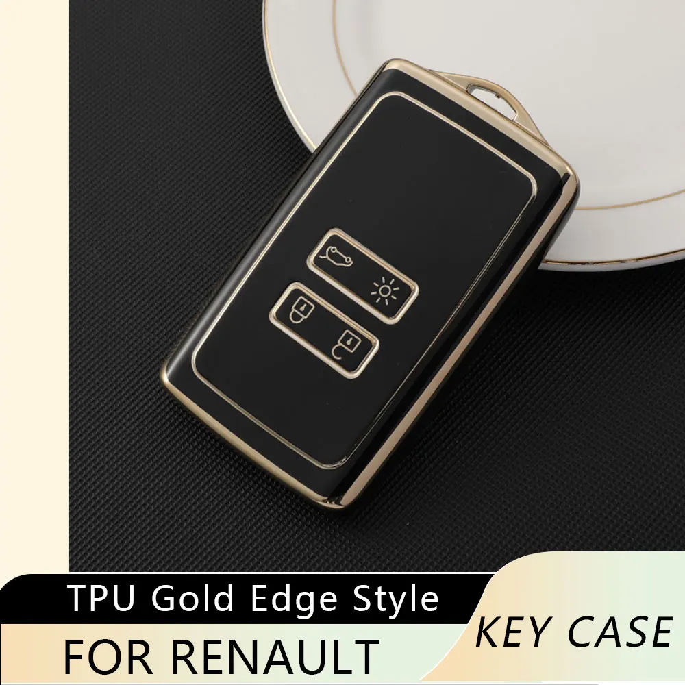 TPU Car Key Cover Case per Renault Megane Key Case Megane 3 4 per Renault Kaptur talismano Sandero Kadjar Clio Keyless Shell Fob