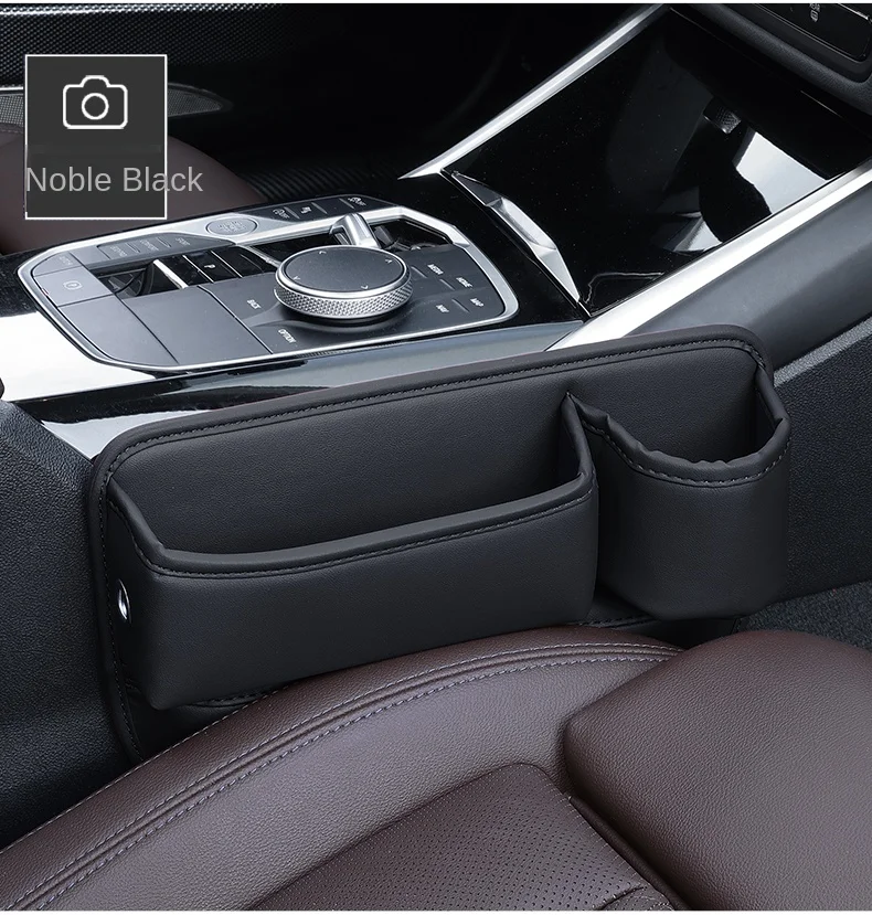 Autositz-Lücken-Organizer, multifunktionale Konsole, Fugenfüller, seitliche Aufbewahrungsbox mit Getränkehalter, Aufbewahrungstasche für Kleinigkeiten, Zubehör – Detail 14