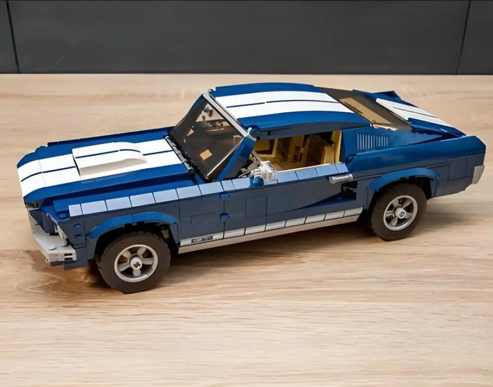 New 21047 Ford Mustangs Sports Racing Car Model Compatible With 10265 Building Blocks Bricks DIY Toys For Boys Gifts