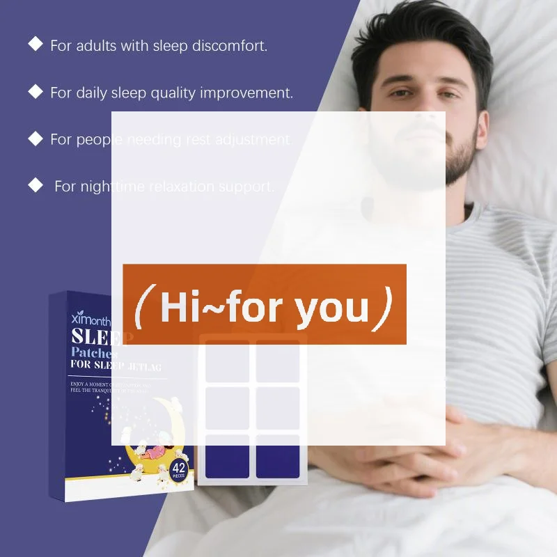 Sleep Aid Patch Better Sleep Quality Improve Difficulty Falling Asleep Relieve Stress Anxiety Relax Insomnia Treatment Patch