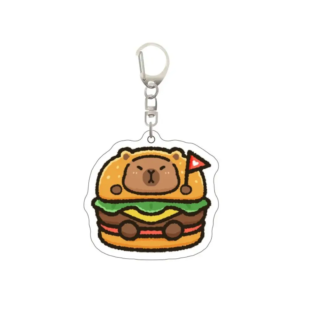 Birthday Gift Capybara Capybara Acrylic Keychain Creative Cute Capibara Bag Hanging Acrylic Puppy Kapibara Pendant Bag Hanging