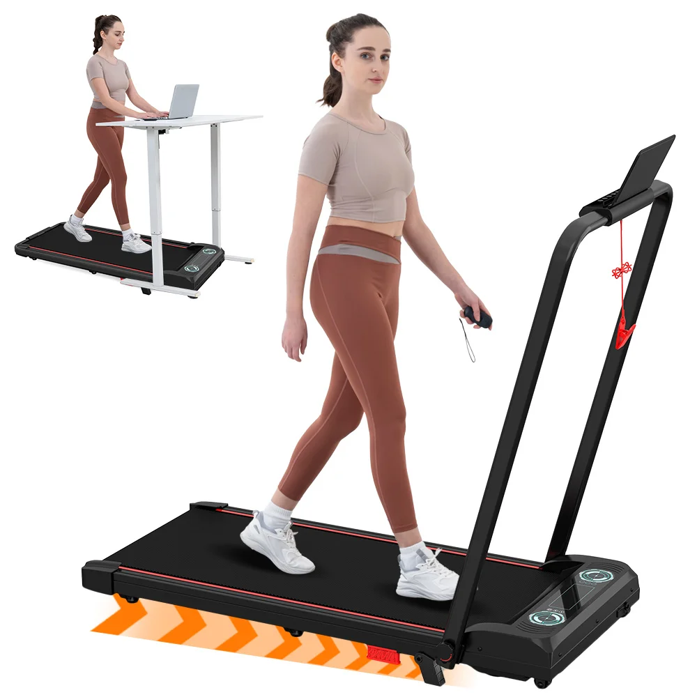 CITYSPORTS PRO Tapis de Course Pliable, Tapis de Course Électrique, Tapis de Course Inclinable 3.4%, Tapis de Course 2.0HP,Tapis de Course 2-en-1, Accoudoir+Télécommande,10km/h