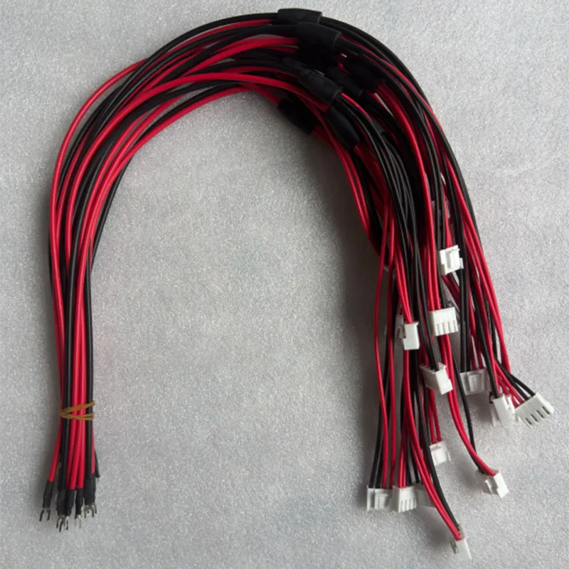 10 pieces/lot 5v power data cables 4pin for LED display module power cord cable pure copper 60 cm 1 piece divided into 2 cable