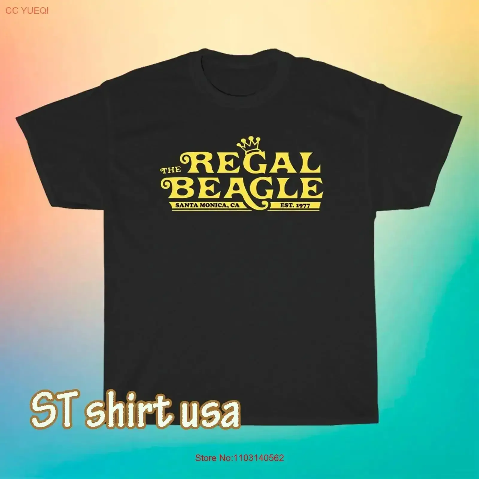 New The Regal Beagle logo T Shirt Funny Size S to 5XL vintage Washed designer clothes Stretched Slightly Soft fashion vintage