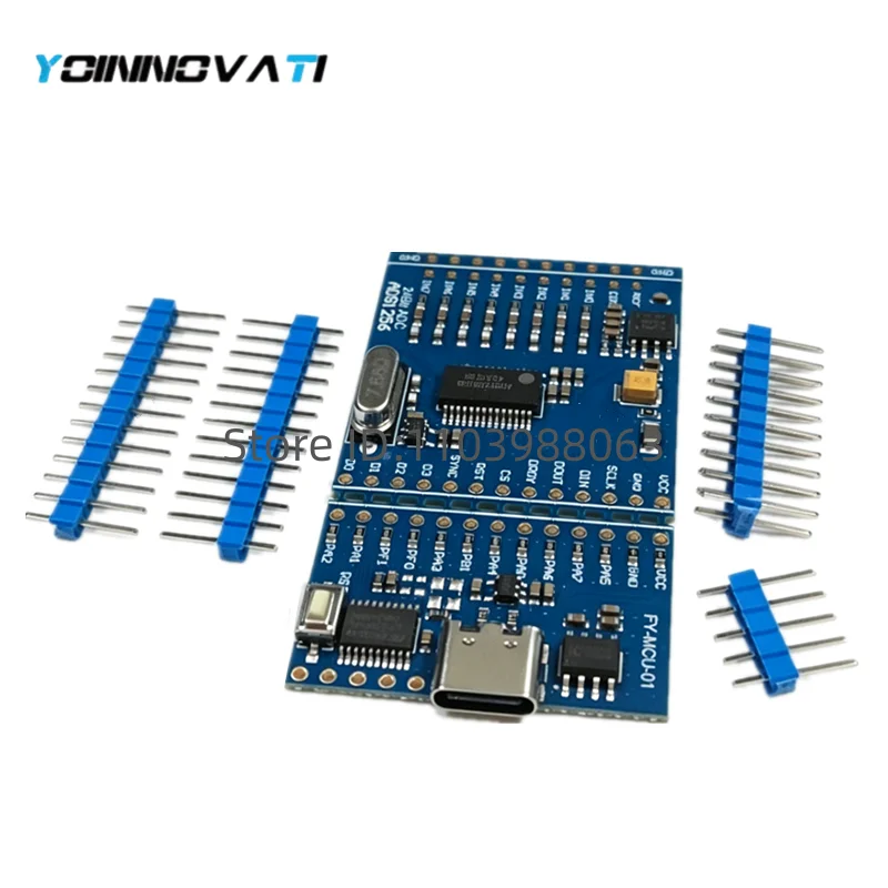 1pcs-ads1256-stm32f030f4p6-modulo-de-aquisicao-de-alta-precisao-de-8-canais-e-conversao-adc-de-24-bits