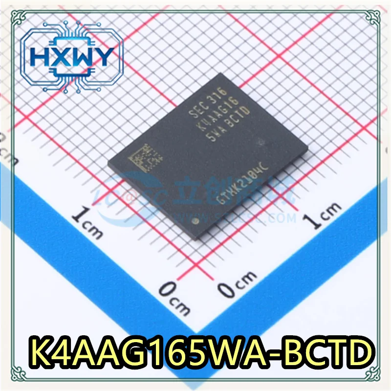 (1/3 pcs) K4AAG165WA-BCTD  BGA package  Brand-new electronics  Best-seller  Low stock  In stock, ships immediately