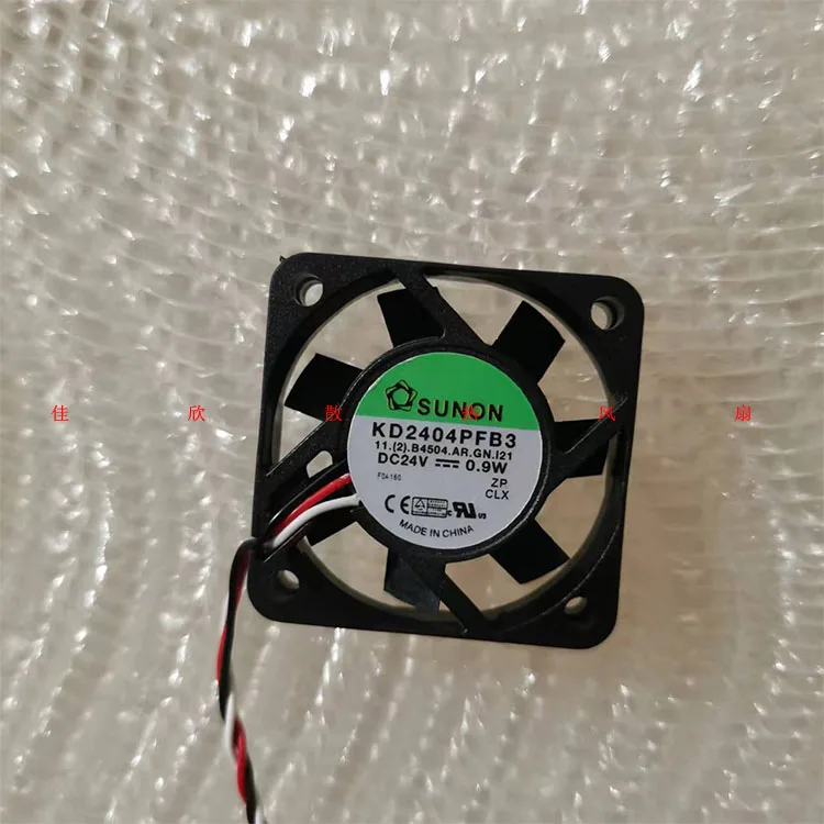 SUNON KD2404PFB3 DC 24 В 0,9 Вт 40x40x10 мм 3-проводной охлаждающий вентилятор