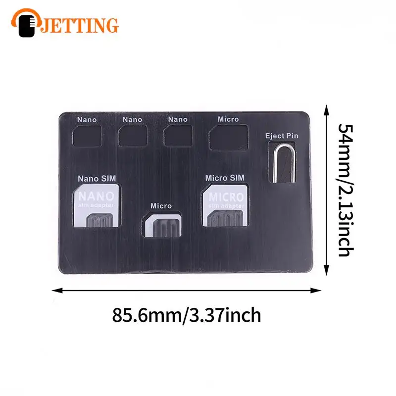 1set Slim SIM Card Holder And Microsd Card Case Storage And Phone Pin Included Mobile Phone SIM Card New