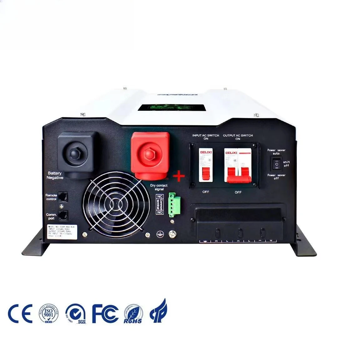 10KW MPPT العاكس للطاقة الشمسية مع النظام الشمسي الهجين بطارية ليثيوم أيون نظام الطاقة الشمسية #5