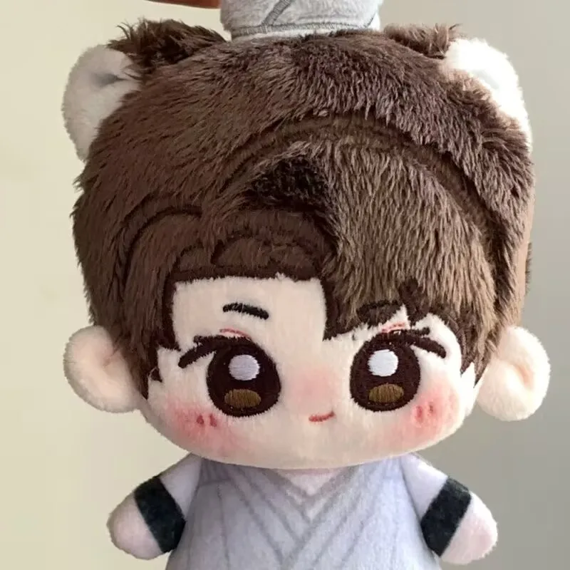 【 انخفاض الكمية المتبقية 】 Youfei 'Wang Yibo Xie Yun' سمة فطيرة الربيع الصغيرة 10 سم دمية قطنية قابلة للجمع