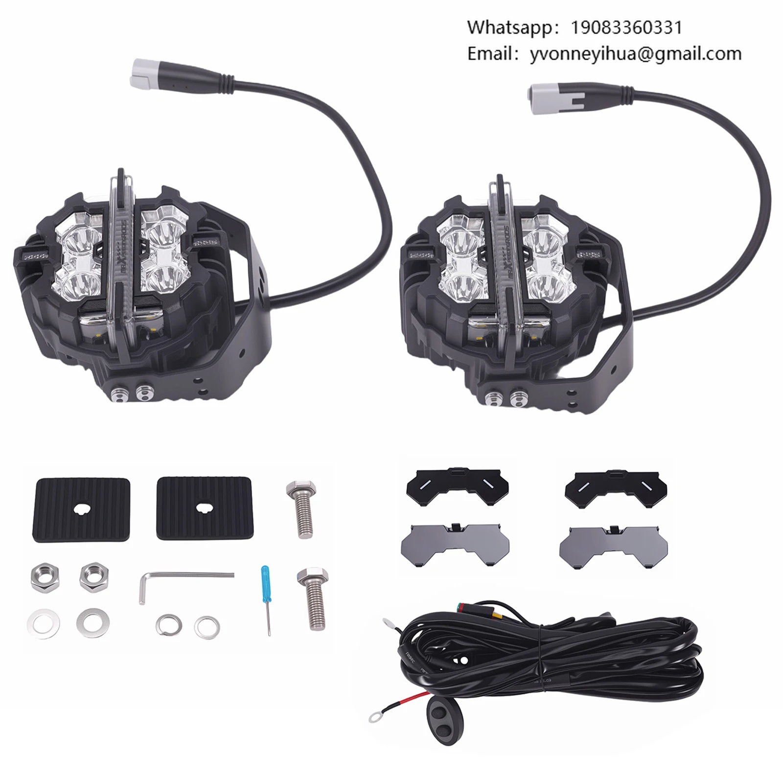 

Auxiliary Light DRL 3.5" 160W Off Road Driving Auxiliary Light White + Amber
