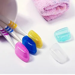 Portátil Toothbrush Cover Holder, Viagem, Caminhadas, Camping, Cap Case, Health Toothbrushes, Protector Box para Banheiro