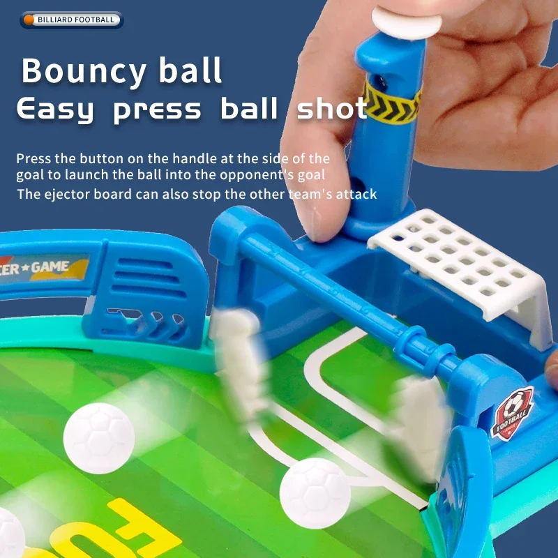 Table Football Battle Platform Fun Party Games Parents-Child Interaction Hand-Eye Coordination Smooth House Play Educational Toy