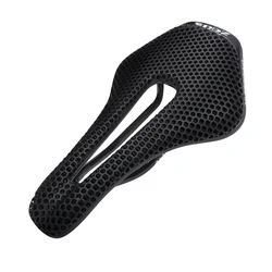 ZEIUS 3D Printed Bike Saddle Carbon/Nylon Fiber Ultra Light Breathable Mountain Bicycle Honeycomb Cushion Soft Seat