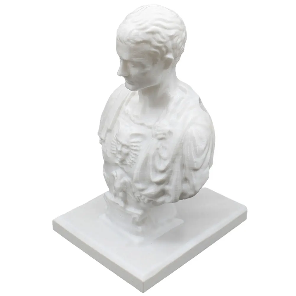 Julius Caesar Standbeeld Penhouder Creatieve Desktop Penhouder Decoratieve Pen- en Potloodhouder Potloodcontainer voor Leraren Cadeau