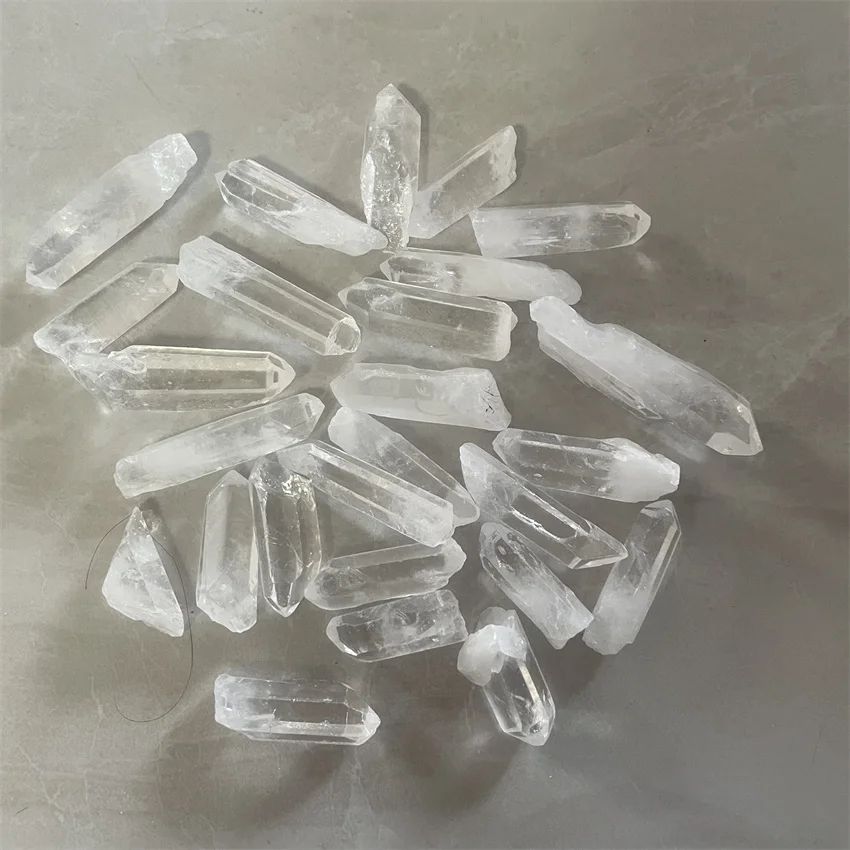 1LB wholesale raw natural healing quartz crystal clear quartz crystal terminated point 450g/lot