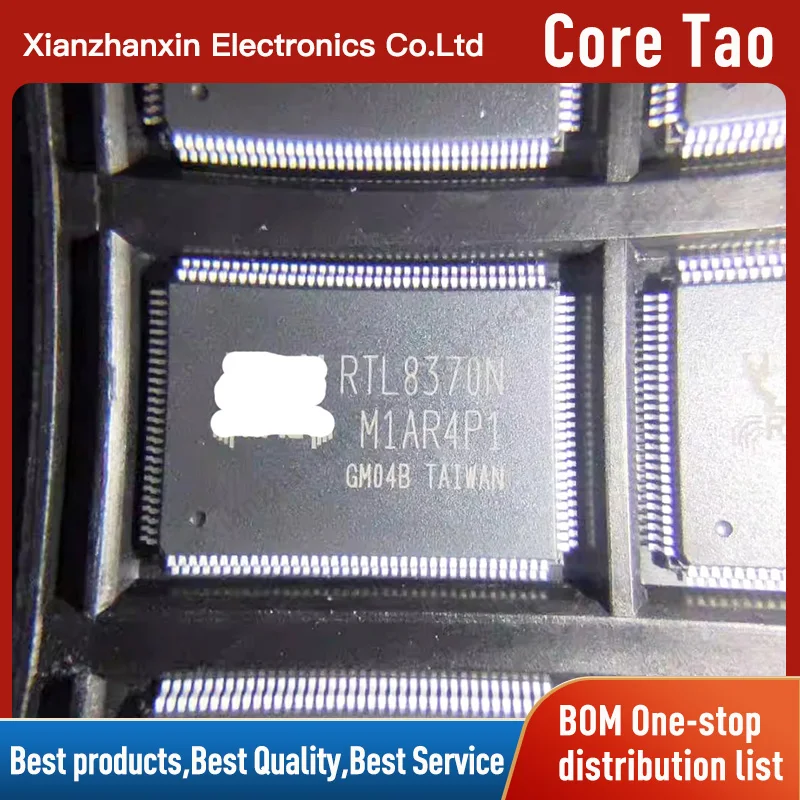 1PCS/LOT RTL8370N-VB-CG RTL8370N QFP-128 Ethernet switch chip