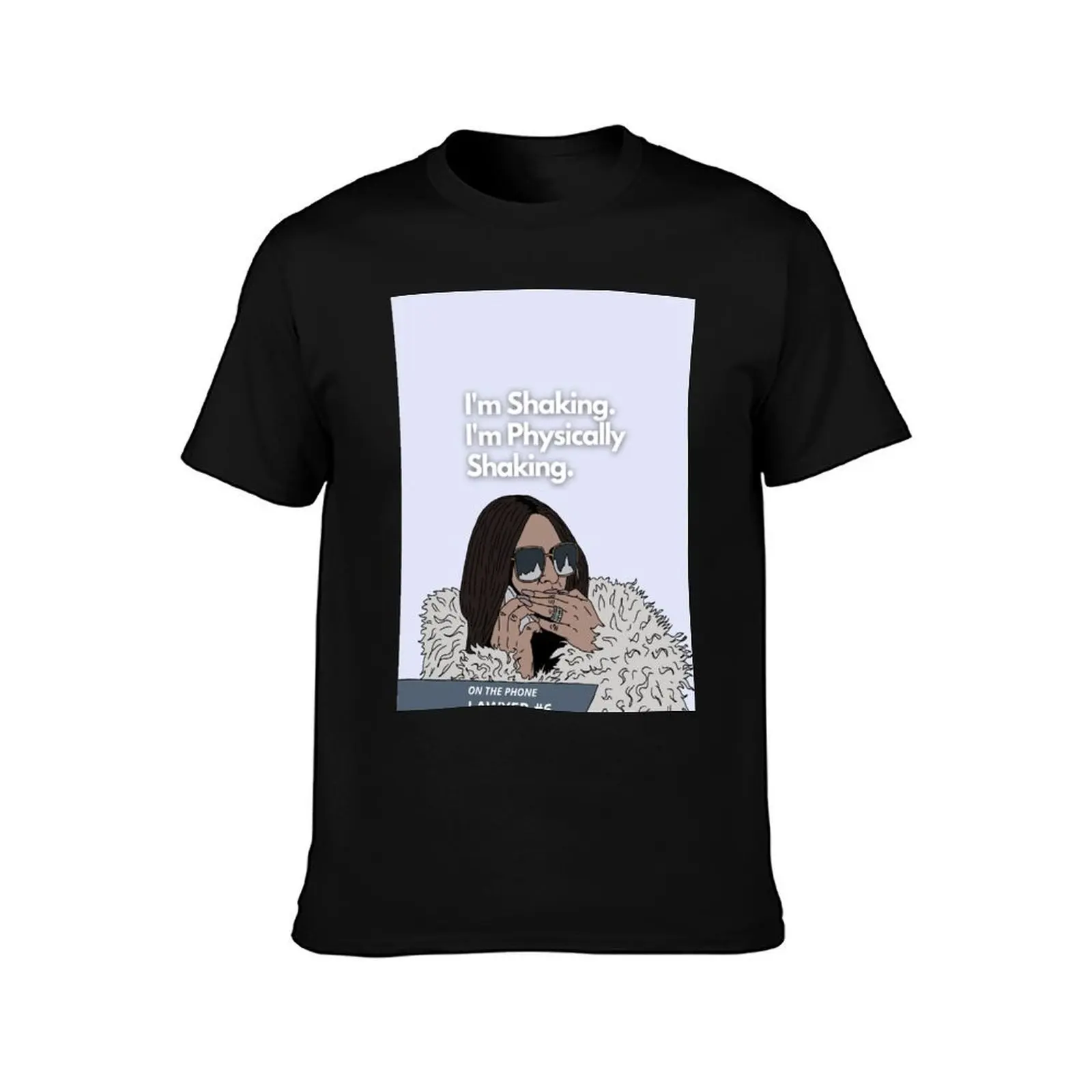 I'm Physically Shaking - Lisa Barlow - Real Housewives of Salt Lake City - RHOSLC T-Shirt, Summer Casual Cotton Tee, 100% Cotton