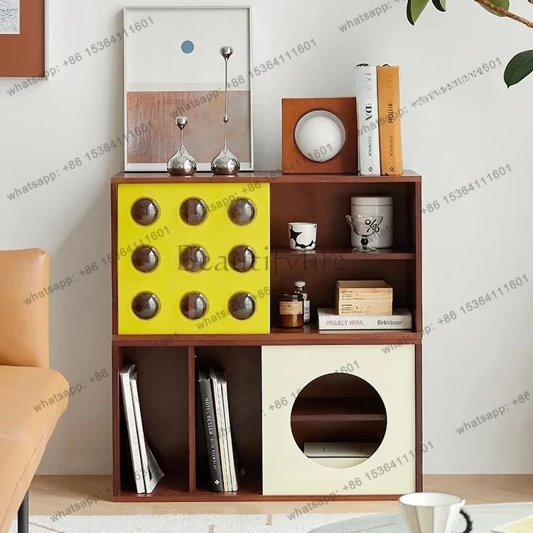 Nordic Ocean Plate Bubble Locker Medieval Side Cabinet Designer Living Room Storage Household Edge Cabinet