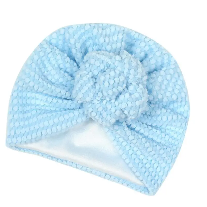 

U13F Soft Baby Hat Warm And Gentle Baby Pullover Caps with Stretchy Fit & Fashionable Dusty Elastic Baby Caps for Kids