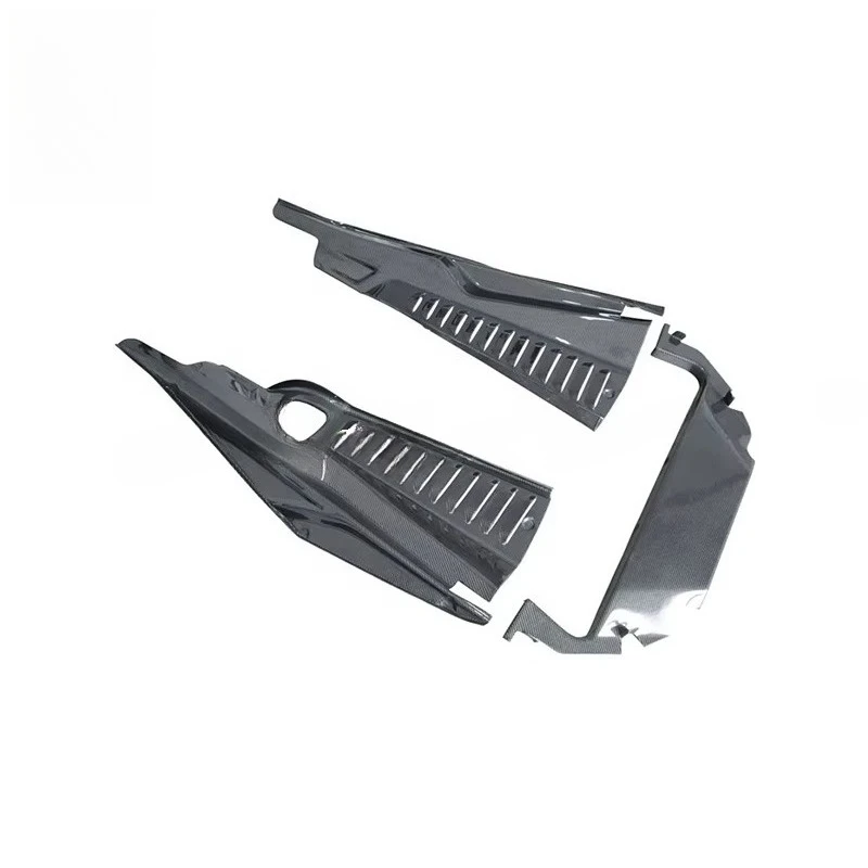 

For 458 Italia Speciale Spider Car Interior Trim Kit Dry Carbon Fiber Side Engine Bay Panels