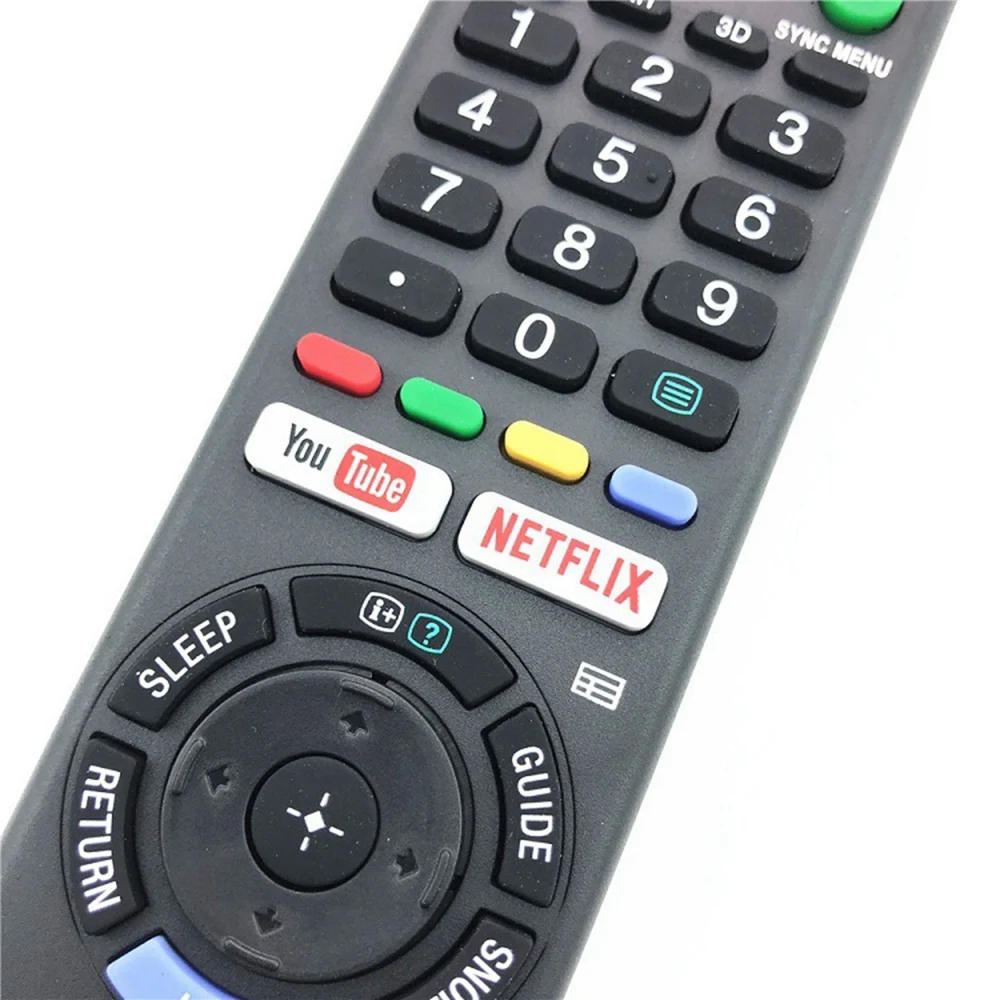 New Remote Control RMT-TX300P for Sony BRAVIA TV YouTube Netflix KDL-40W660E KDL-32W660E KD-55X7000FJAS