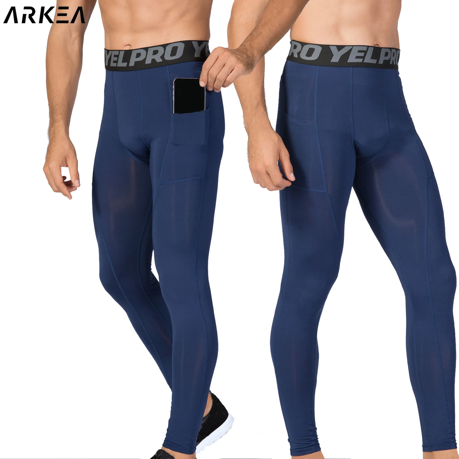 

Quick Dry Running Compression pants Gym Fitness Training Workout Tights Sportswear Trousers Jogging Pants 남자 레깅스 운동복 남자 레깅스