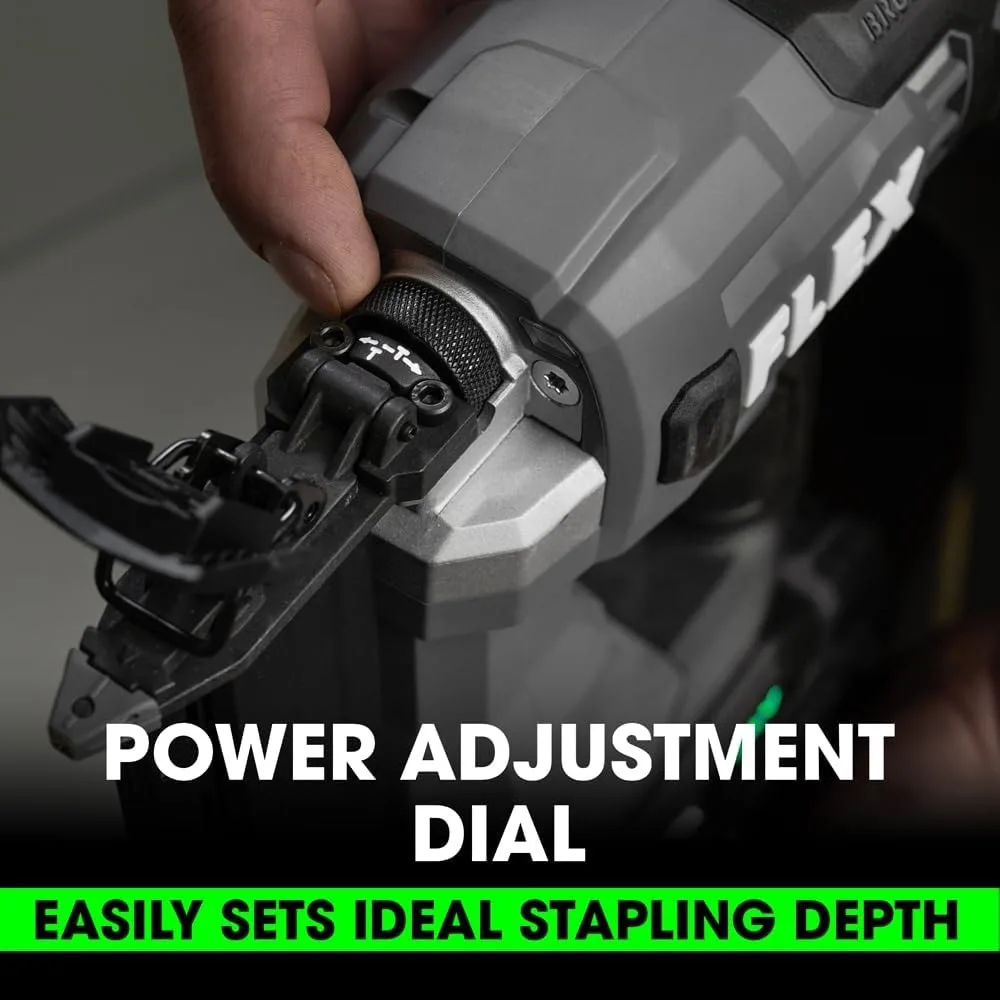 Kit de clavadora de pines inalámbrica de 24 V con batería de litio de 2,5 Ah y cargador rápido de 160 W - Modelo FX4341-1A