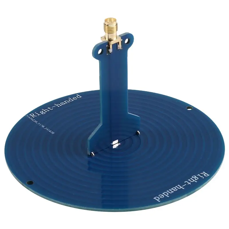 AA08-Antenna UWB Ultra 120Mhz-6Ghz 10CM SMA For Direction Finding Dpectrum Analysis Right-Hand External Thread Inner Hole
