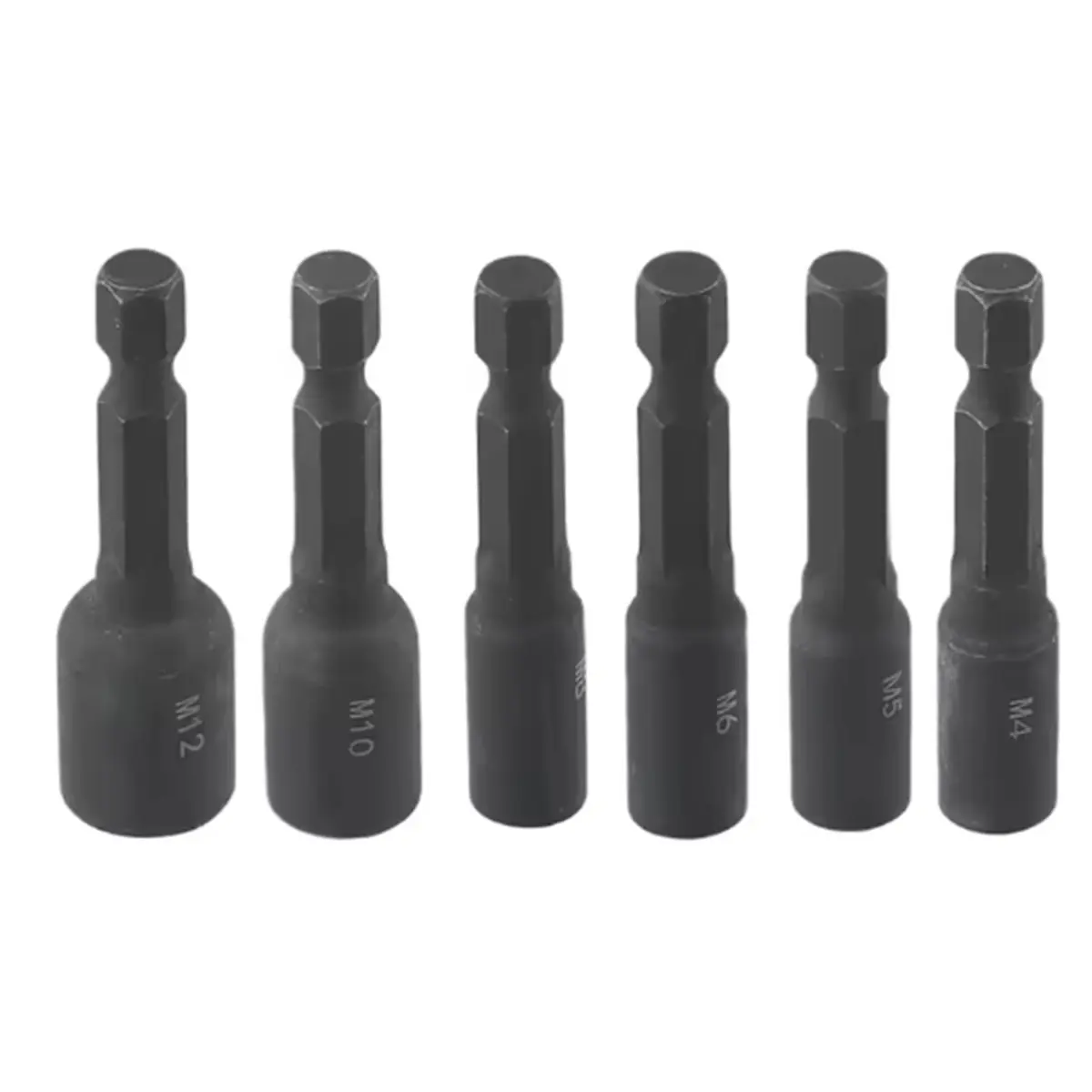 【50% OFF】1set Tap Die Socket Adapter 4-12mm Screws Tap Socket Adapter Holder Extension Bar 1/4 Inch Hex Shank for DIY Projects